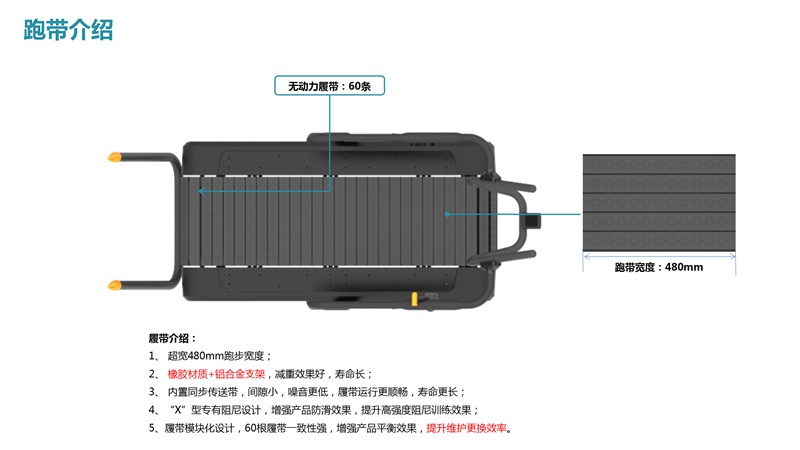 333SH-T901Z无动力跑步机-广西333体育健身器材有限公司